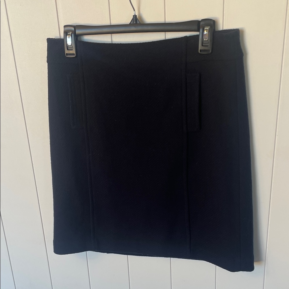 Talbots Wool Navy Blue Skirt! Size 4